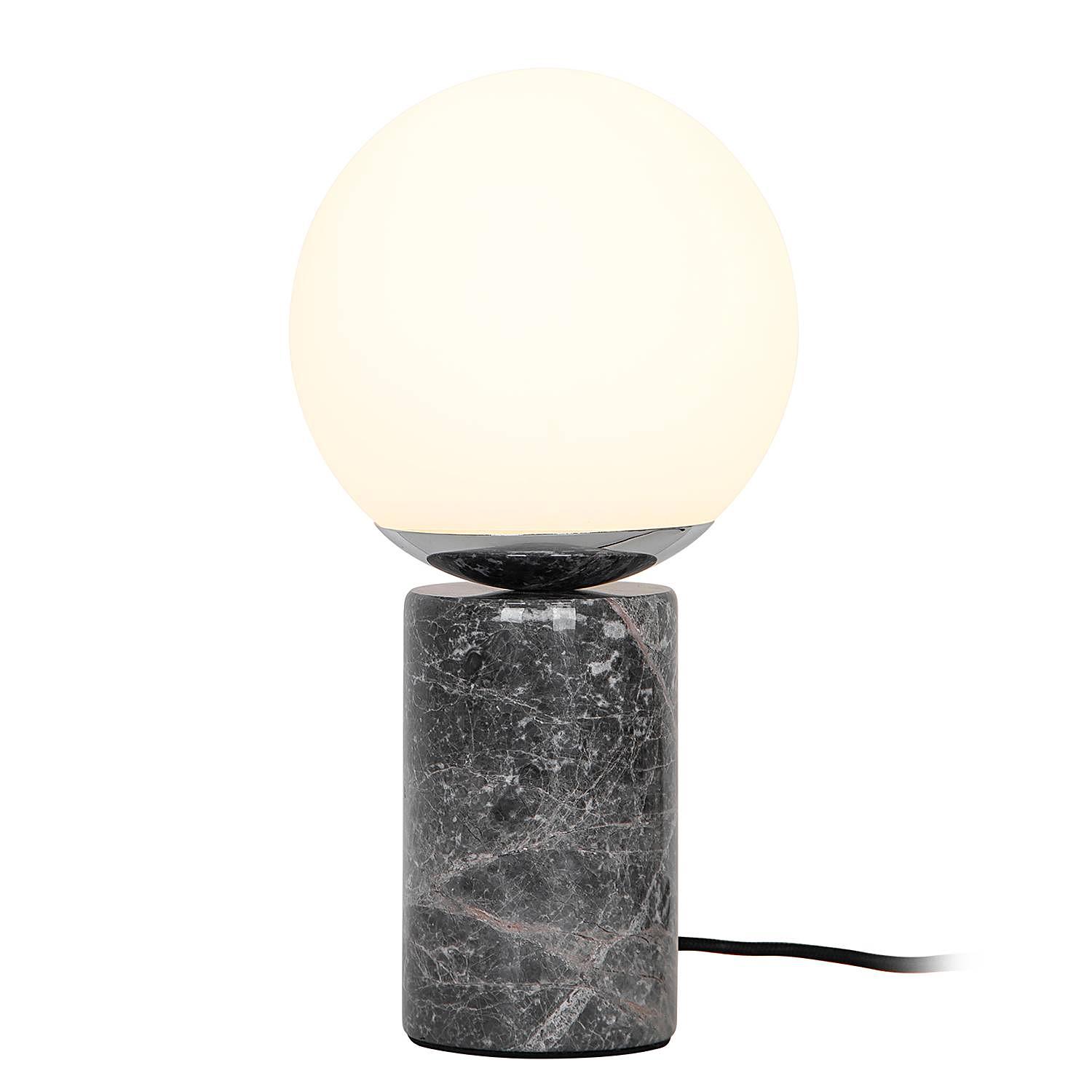Lilly Tischleuchte Milchglas Marmor 1-flammig 0