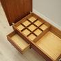 Vintage sewing table teak brown 1960s 12
