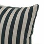 Luna Kissen Straight Latte Black 40 x 60 cm 1