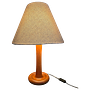 Vintage Teakholz Tischlampe Dyrlund Dänemark 0