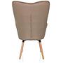 HAVENIO I Sessel Stoff Velour Braun 7