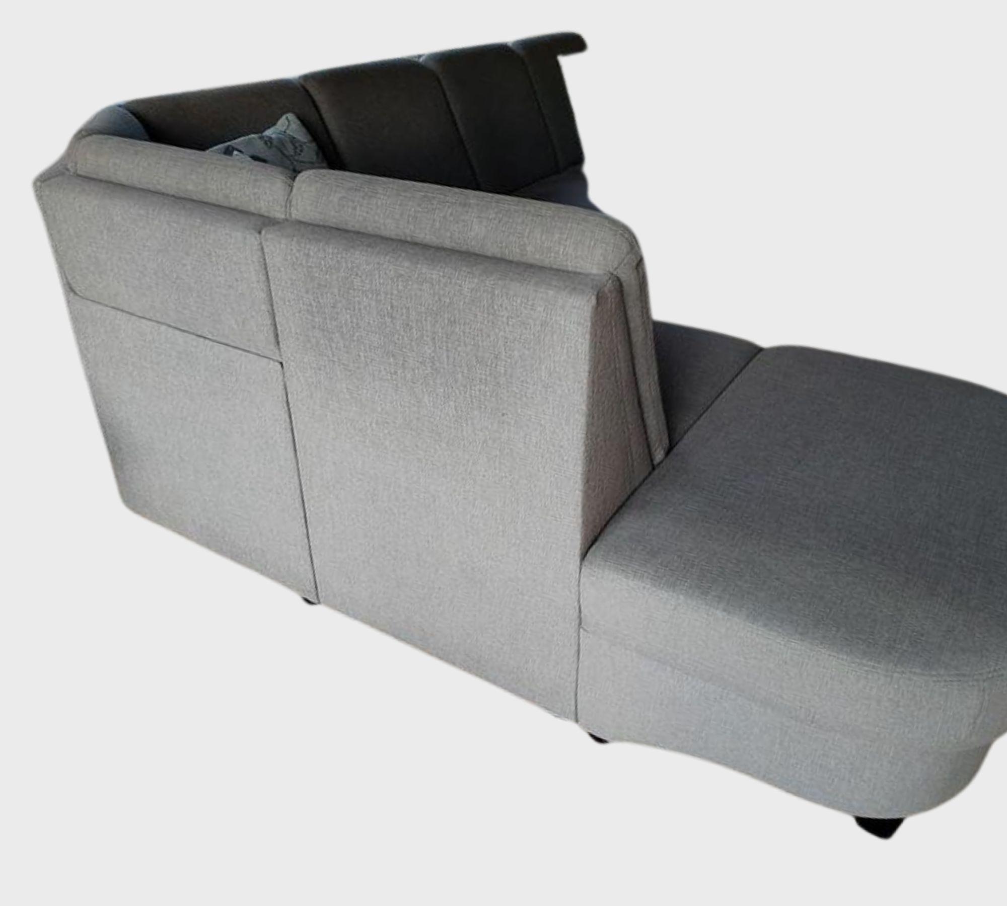 Jaguar Sofa Récamiere Links Grau 4