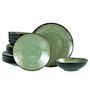 Jawa Dinner Service Stoneware Green 1