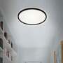 1-light LED ceiling lamp Plastic Black 2