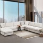 Modern corner sofa White 0