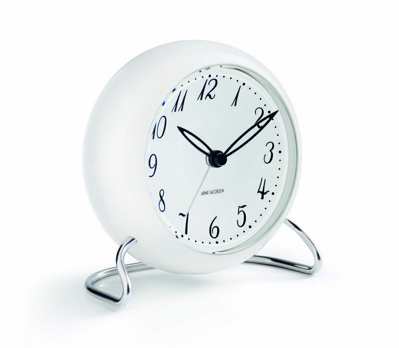 Aj Table Clock Lk Weiß 1