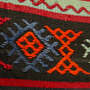 Vintage Anatolian Cicim Kilim Handgewebt Wolle 1960er Jahre 1