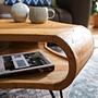 Coffee Table TAZOHO Acacia Black 4