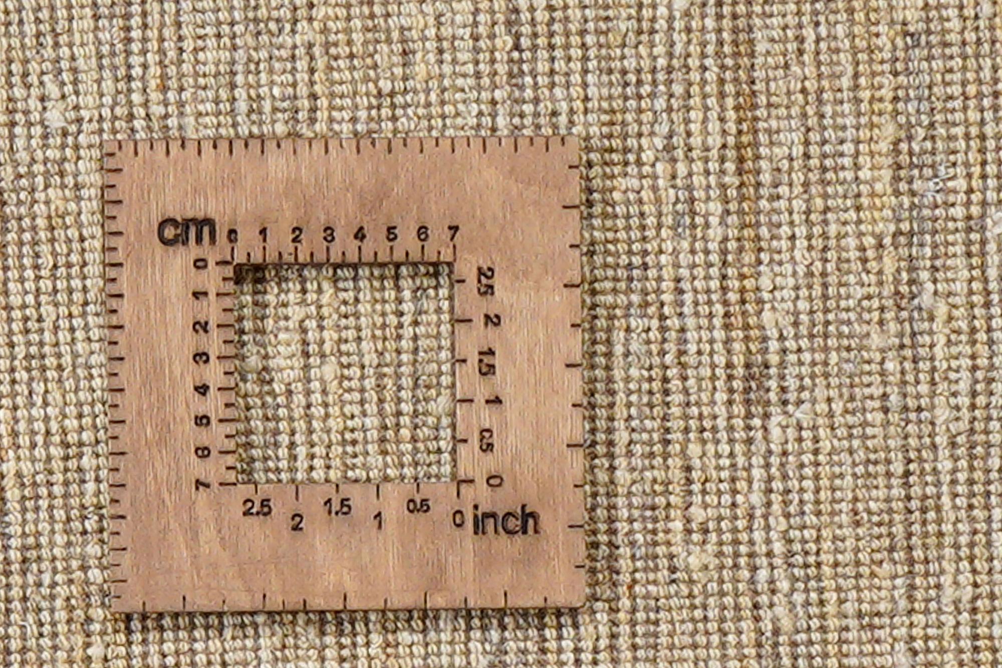 Gabbeh Teppich Wolle Beige 6