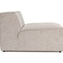 Modulsofa 1-Sitzer Leinen Mokka 2