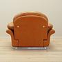 Sessel Leder Braun 1960er Jahre 5