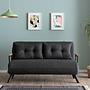 Sando Sofa Bed 2-Seater Dark Grey 0