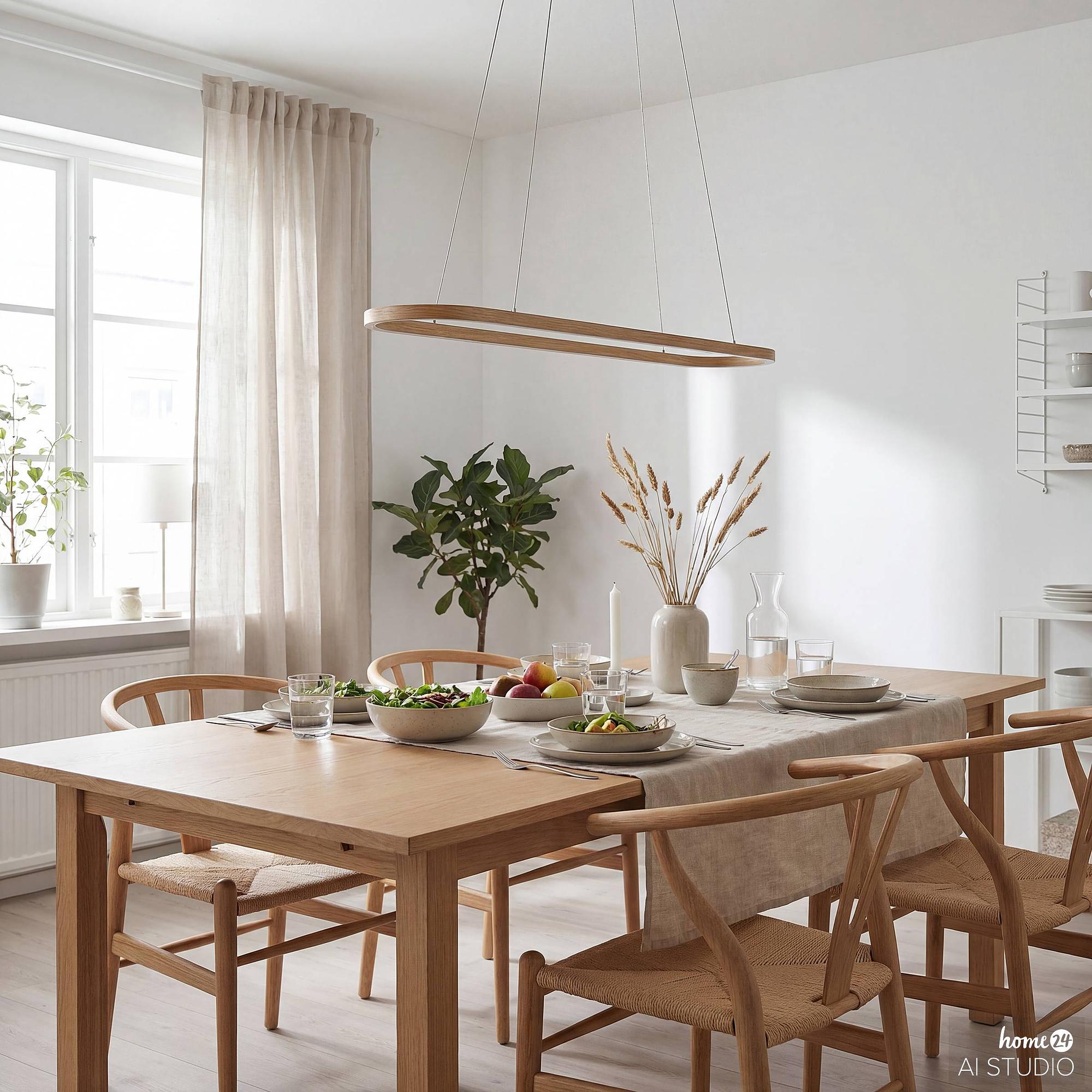 Pendelleuchte Werno 1-Flammig Kiefer Massiv  3