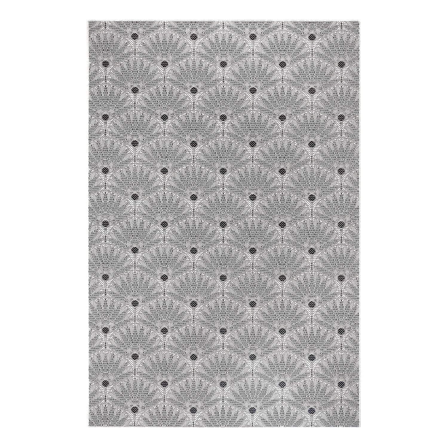 Teppich Gizeux Polypropylen Schwarz 80 x 150 cm 0