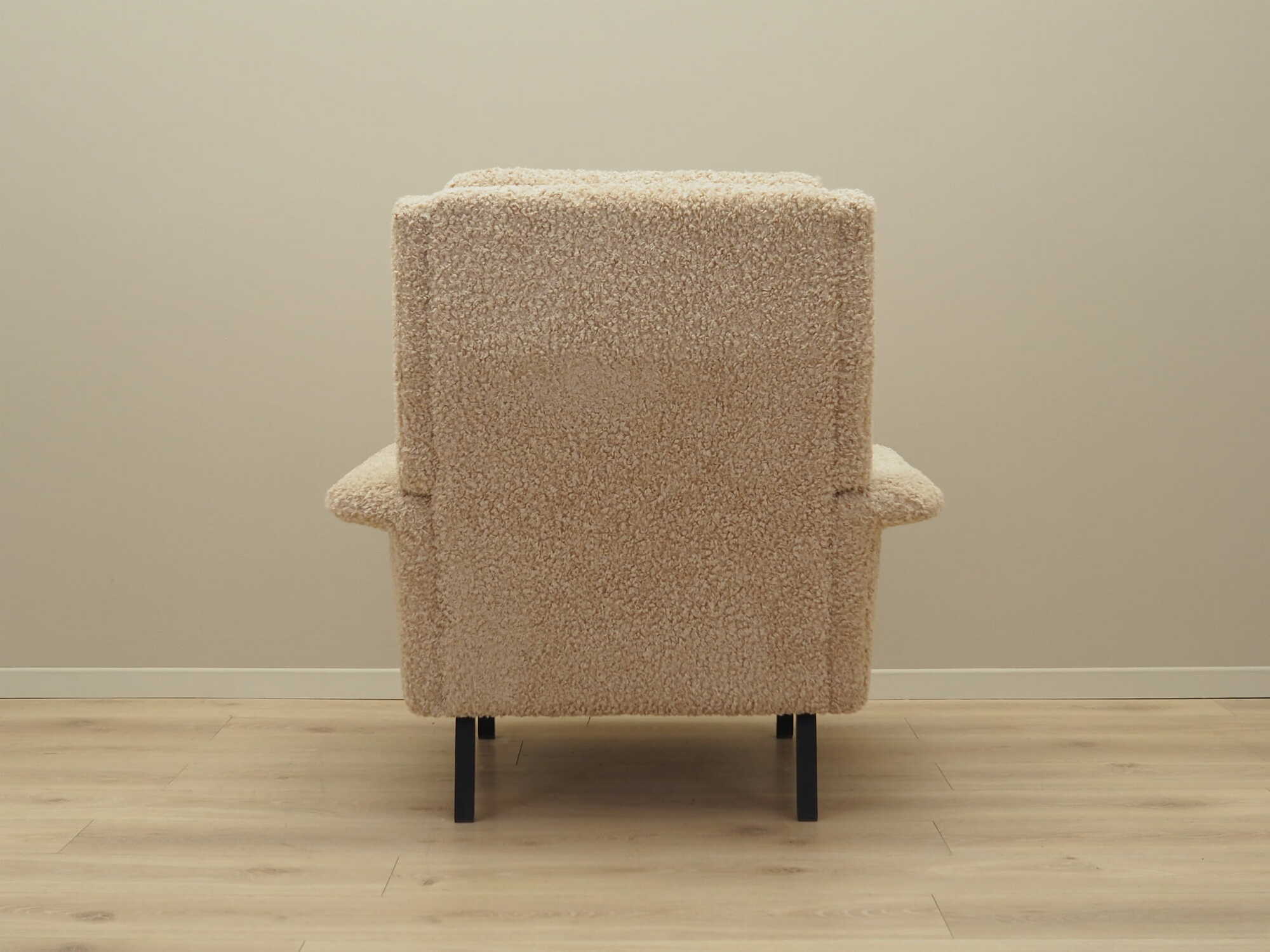 Armchair Textile Beige 1960s 5