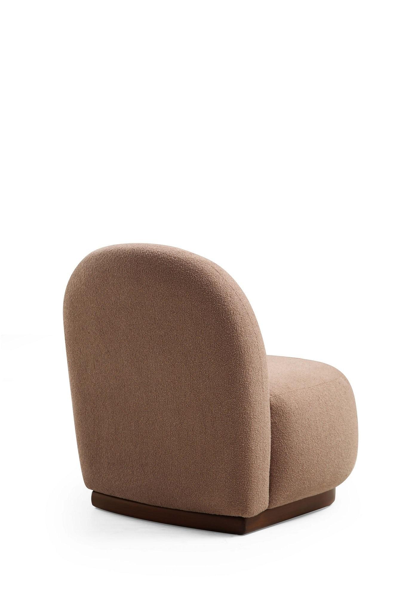 Tina Armchair Cappuccino Brown 4