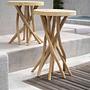 The Gili Side table Natural ø60cm 1