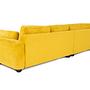 River Corner Sofa Left Yellow 7