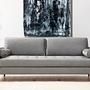 Rome Sofa Light Grey 1
