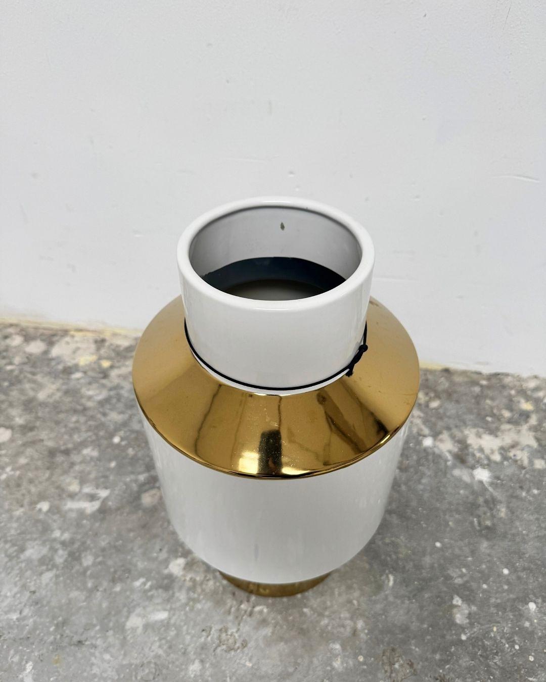 Objekt Vase S Gold 2