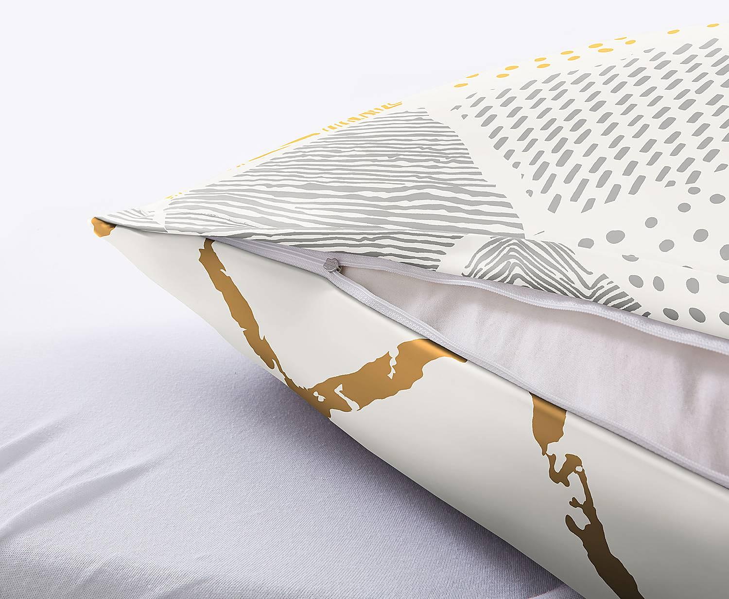 Smilla Bed Linen Cotton Sateen Graphite 135x200cm 3