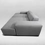 Pyllow Sofa 2-Sitzer Grau 2