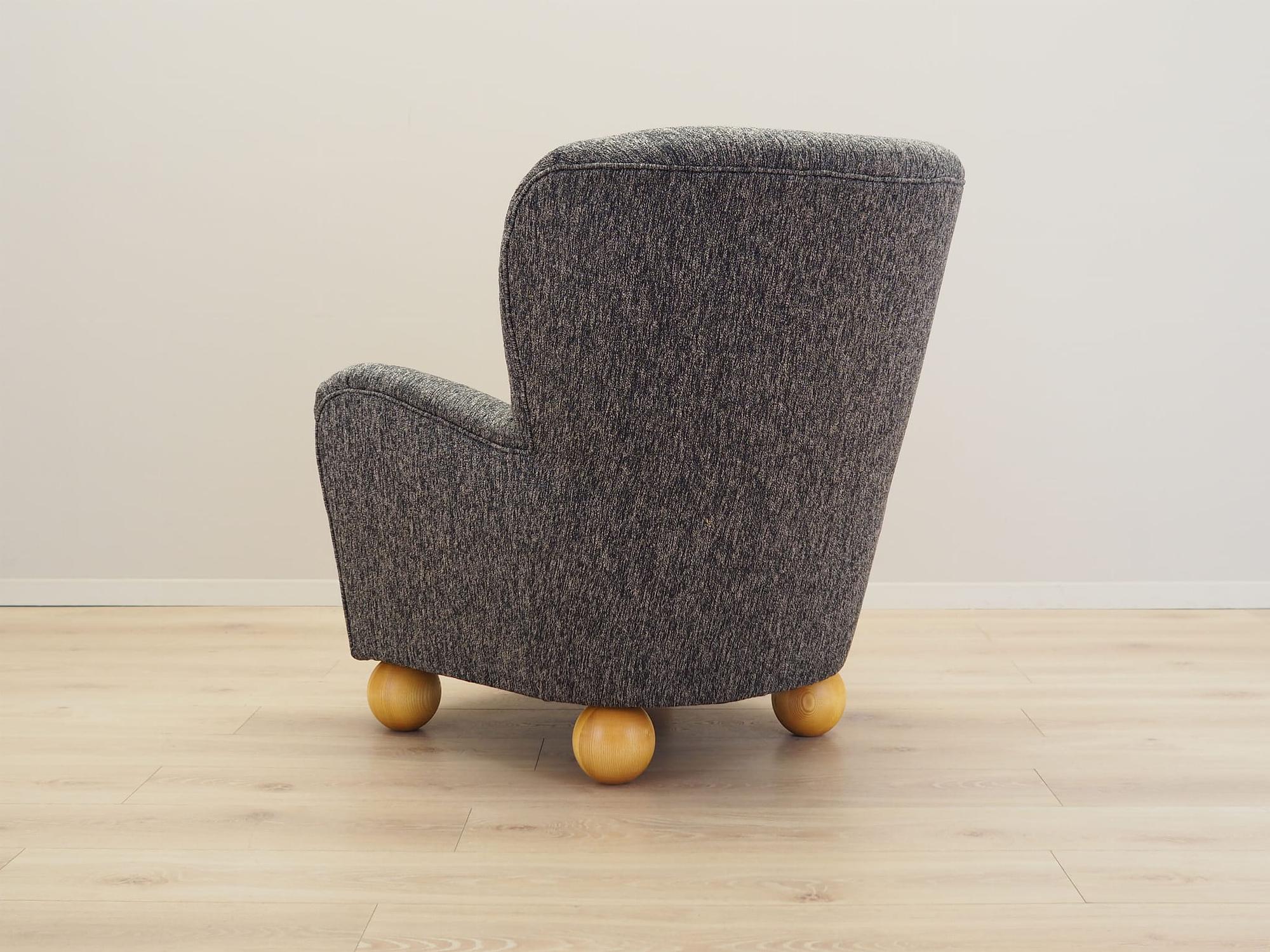 Armchair Textile Gray 4