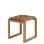 Cutter Hocker Holz Braun 0