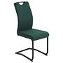 Dining chair Riga set of 2 Emerald green 2