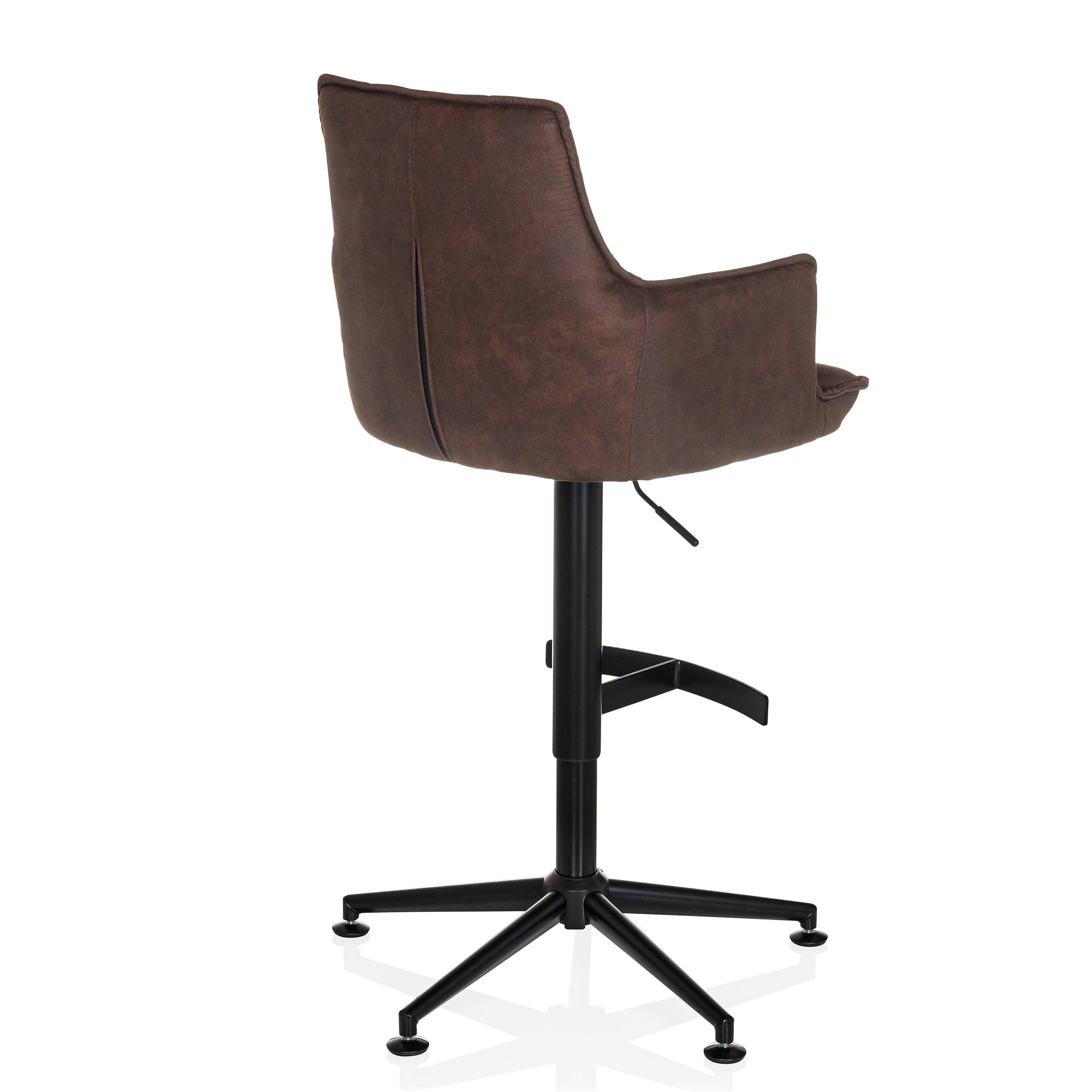 SOLAO LIFE HIGH Barstuhl Stoff Braun 8