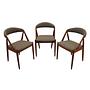 3x No. 31 dining chair teak 1970s 0