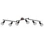 Ceiling light Xara X 6-light iron 3