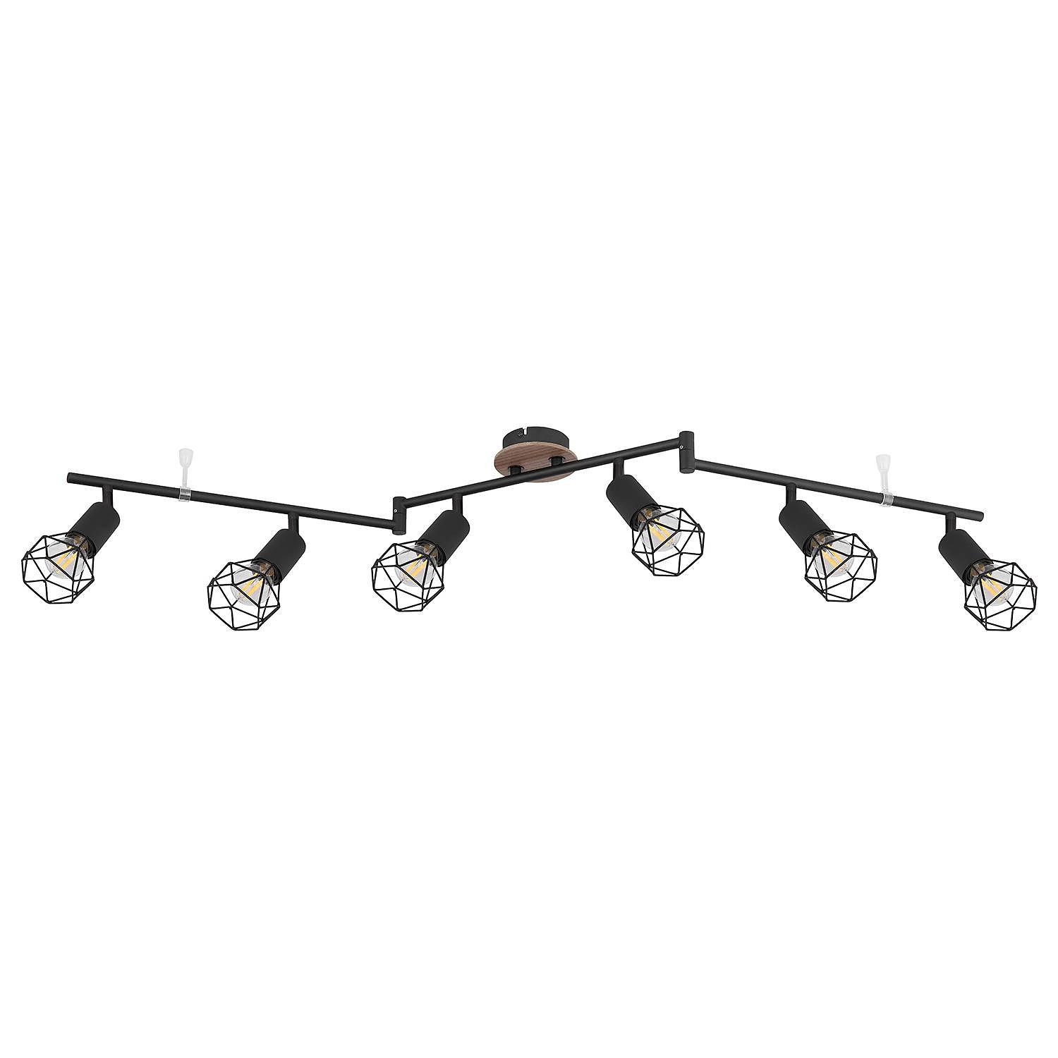 Ceiling light Xara X 6-light iron 3