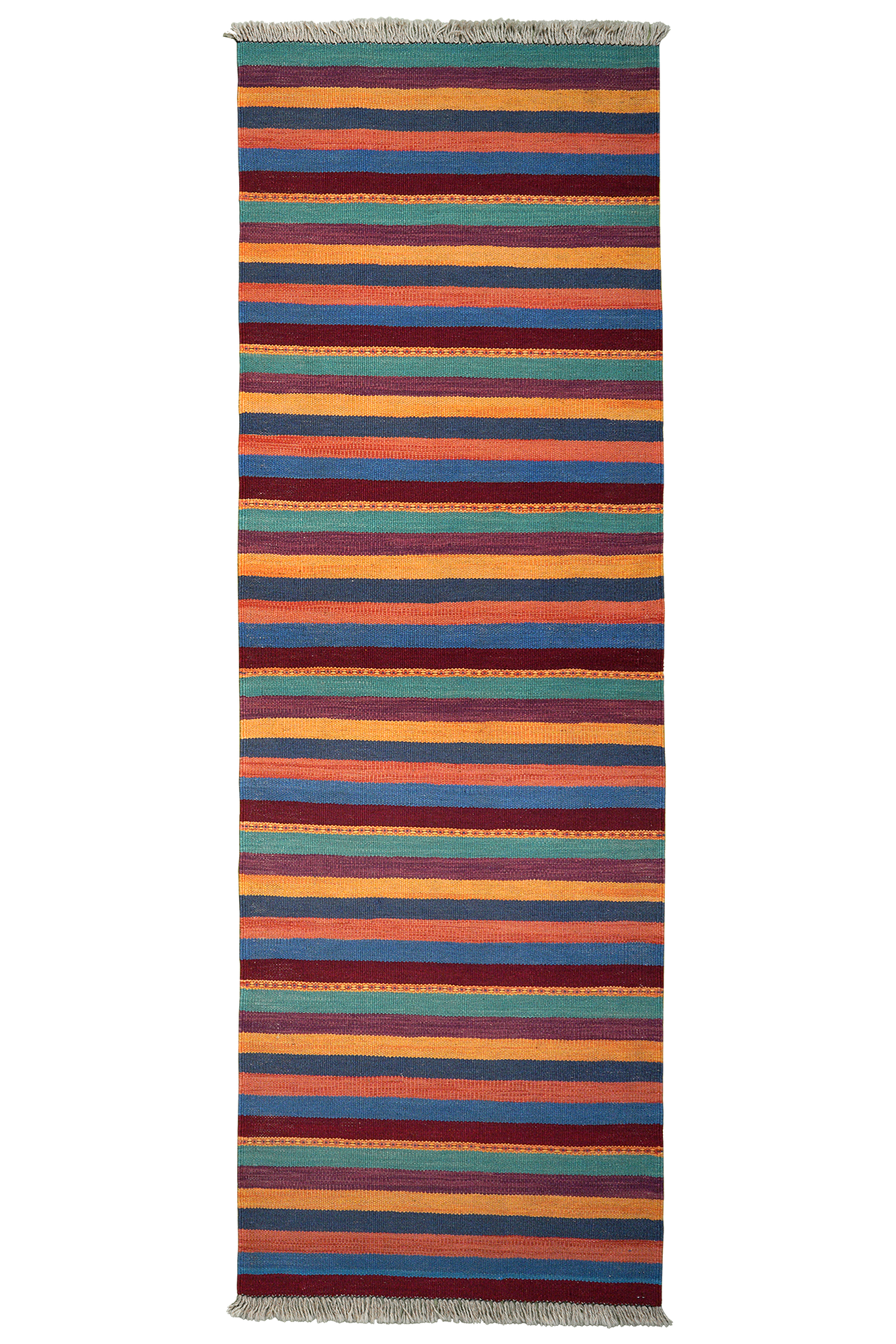 Kilim Gashgai Teppich Mehrfarbig 0