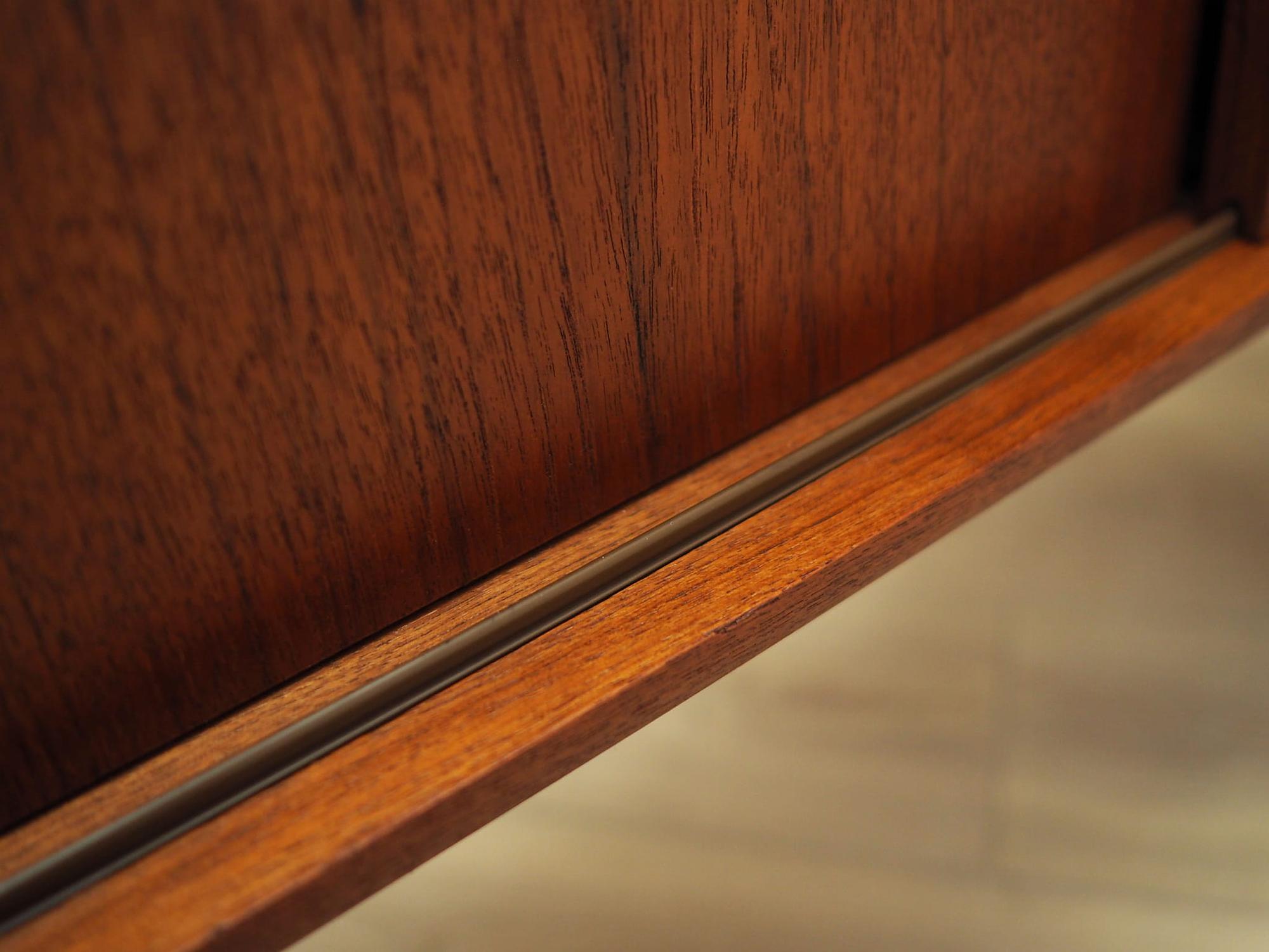 Vintage sideboard teak brown 1960s 13