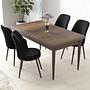 Nil Dining Room Set Baroque and Black 1