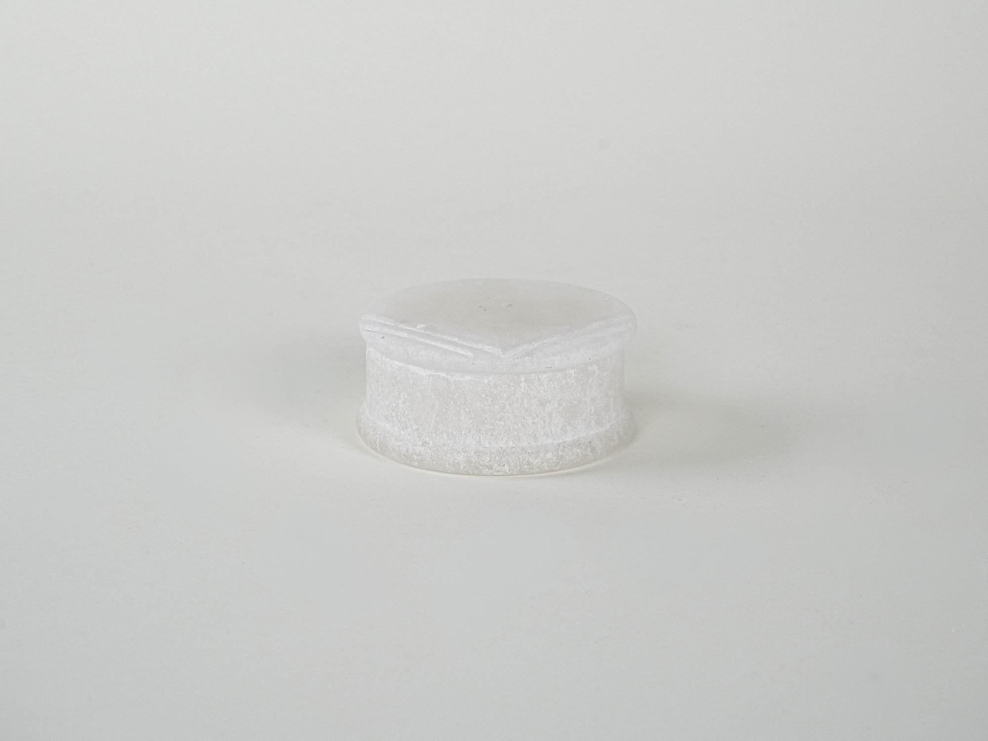 Box White Stoneware 1970s 2