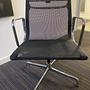 Charles Eames EA108 Aluminium Chair Netzstoff Schwarz 4