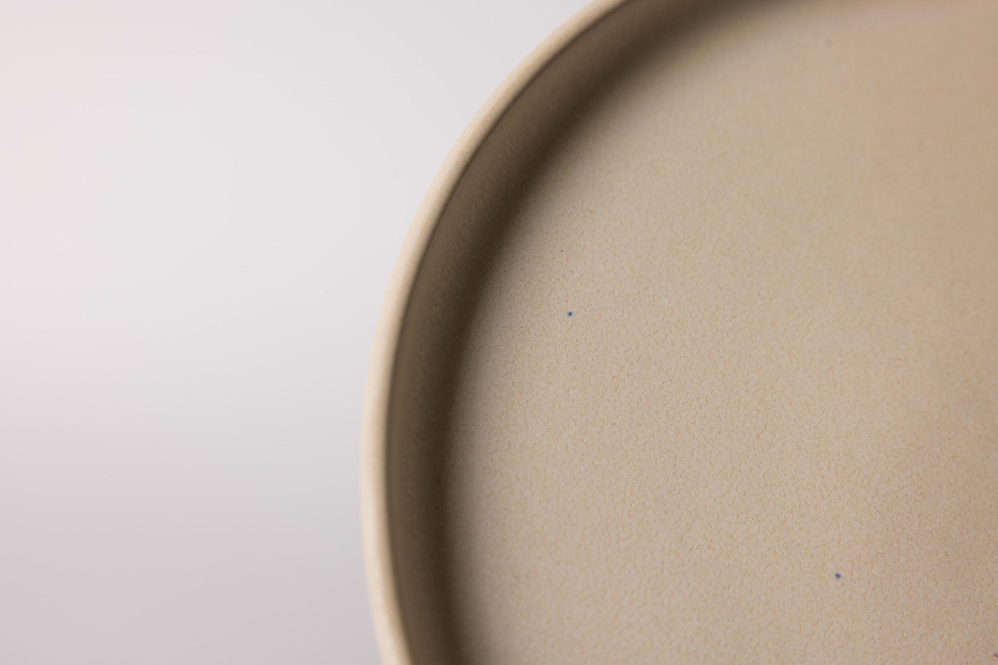 2x Speiseteller Keramik Dreamy Ivory 26,5 cm 3