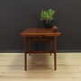 Panca vintage in teak marrone anni '70 6