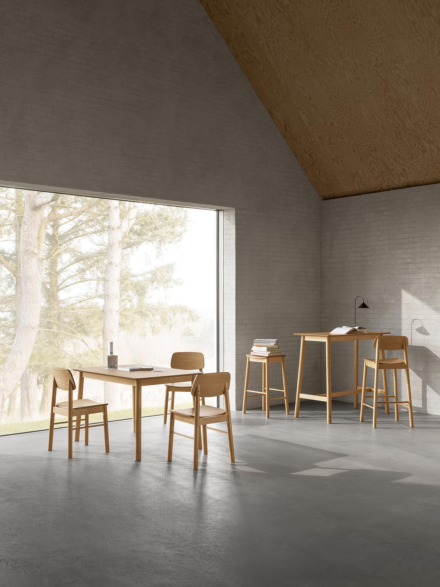 Barhocker Anggai 2er Set Massivholz 44 x 77 x 40 cm 3