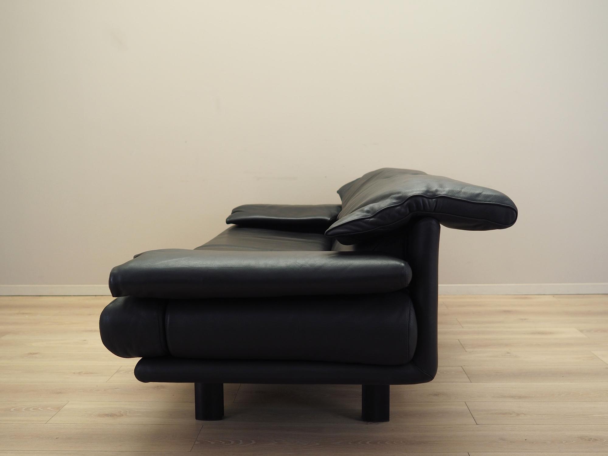 Alanda Sofa Leather 1980s 5