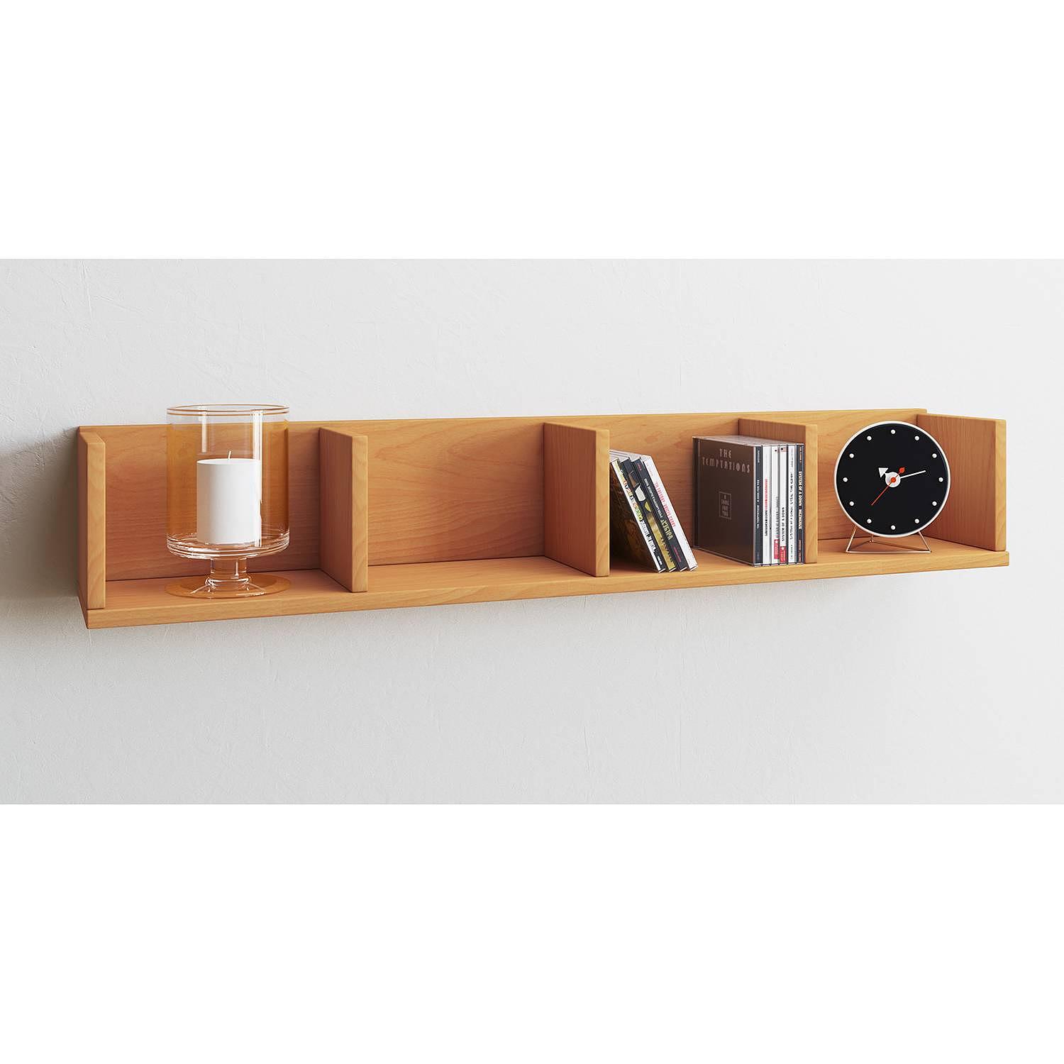 Honsa Wall Shelf Beech Decor 2