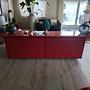 Sheraton Sideboard by Acerbis & Stoppino Red 1
