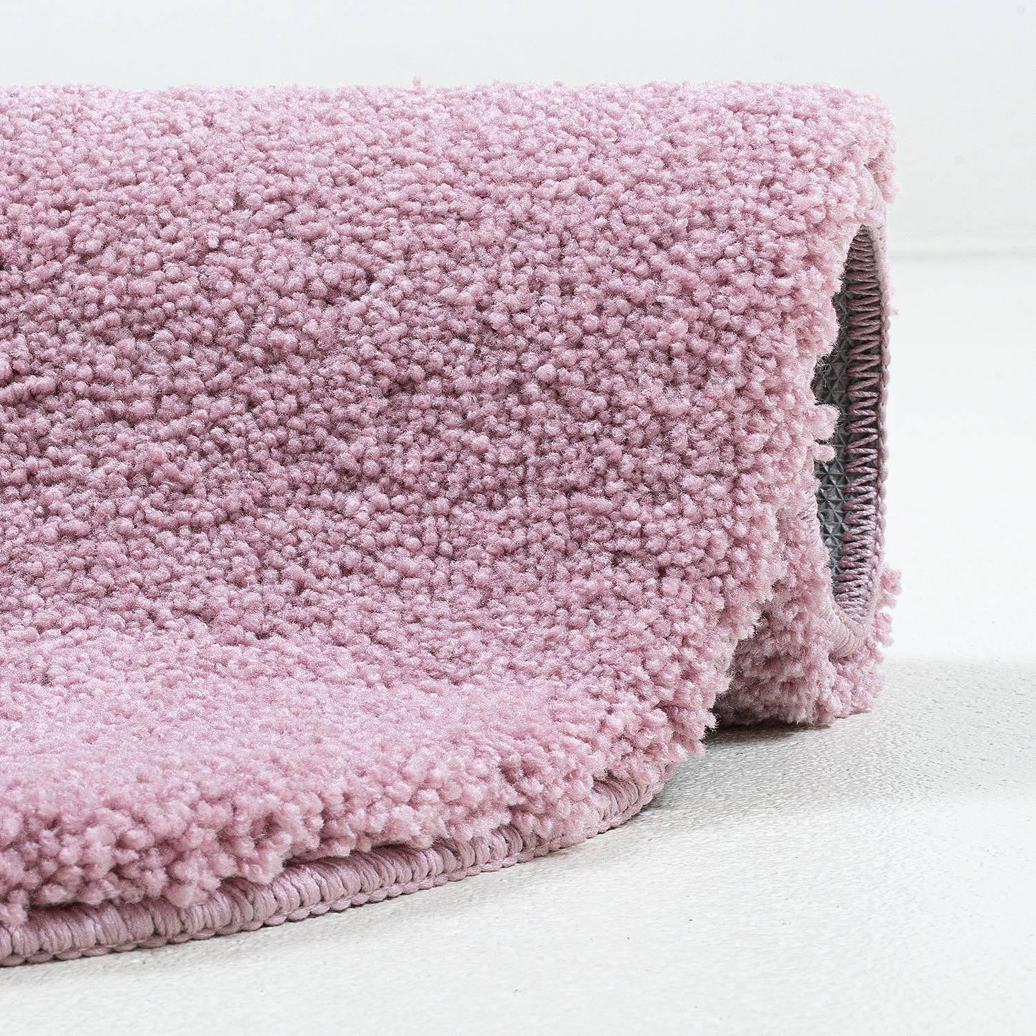 Bath mat Cozy Bath Uni Oval Pink 3