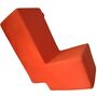 Lümmel Hocker Textil Orange 7