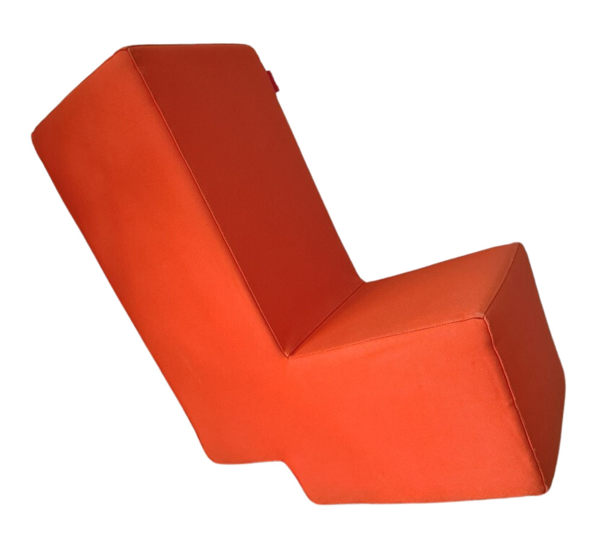 Lümmel Hocker Textil Orange 7