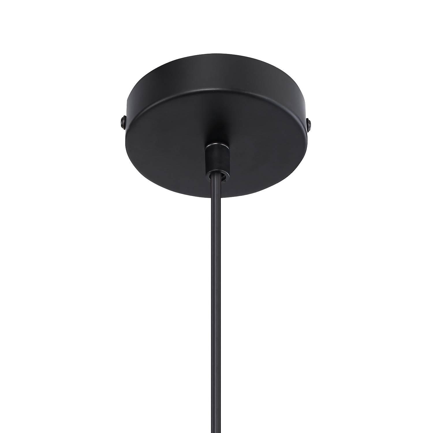 Pendant lamp Ablona III iron 4