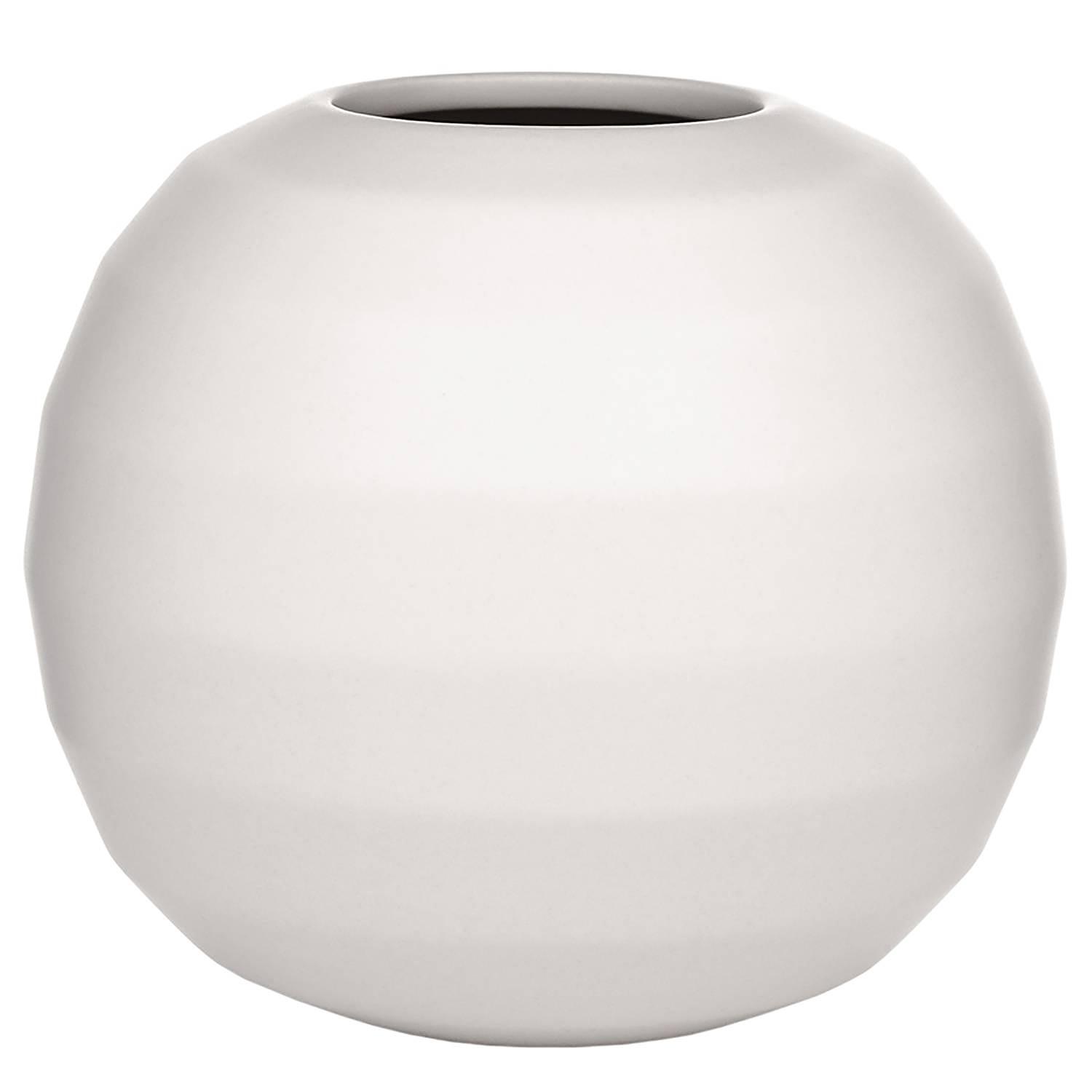Vase Omfamna Keramik Weiß 0