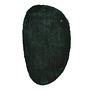 Badvorleger Cozy Bath Uni Oval Grün 0